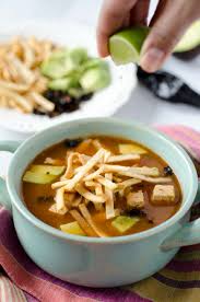 Spicy Vegan Tortilla Soup Dora S Table Vegan Mexican Recipes