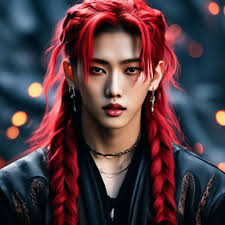 Lee Yong-bok from the k-pop group …" — image created in Shedevrum