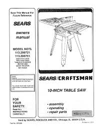 See wiring diagram (figure 8) for wiring instructions. Craftsman 113 298761 Specifications Manualzz