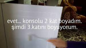 vernikli mobilya boyama yenileme rengini degistirme mobilya boyama ahsap projeleri mobilya yenileme