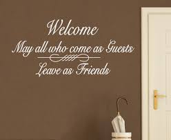 Welcome Quotes For Guests Quotesgram