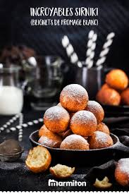 Beignets De Fromage Blanc Ou Sirniki Recette Fromage Blanc Recette Beignets