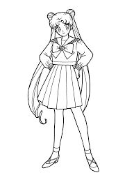 If you do, it is suggested for you to choose sailor moon coloring pages. Sailormoon Coloring Pages