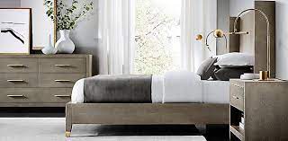 Content updated daily for restoration hardware nightstand. Rh S Graydon Shagreen Bedroom Collection Grey And Brass Furniture Modern Bedroom Furniture Bedroom Collection