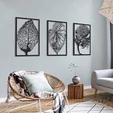 Large Metal Wall Art Set Of 3 Oversized Wall Decor Living Etsy In 2021 Oversized Wall Decor Wall Decor Bedroom Wall Art Living Room