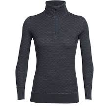 Icebreaker Womens Affinity Thermo Half Zip Long Sleeve