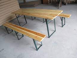 By outsunny (4) $ 154 99. Outdoor Camping Beer Table And Bench Set Folding Wood Garden Table Set Buy Beer Table And Bench Set Beer Table Bench Beer Table Wood Product On Alibaba Com