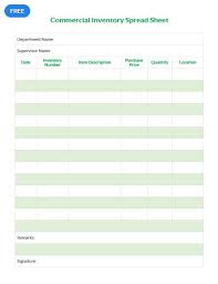 Free Commercial Inventory Spreadsheet Template Pdf Word Doc Excel Indesign Apple Mac Pages Apple Numbers Spreadsheet Template Spreadsheet Templates