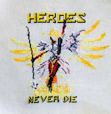 People interested in mccree overwatch cross stitch also searched for. Fo Mercy Overwatch Crossstitch