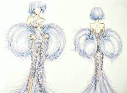 Atelier Versace Kylie Jenner Met Gala Dress Sketch Met Gala Dresses Kylie Jenner Met Gala Met Gala Outfits