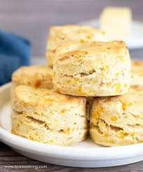 In a large bowl, combine flour, sugar, baking powder, garlic powder, salt and cayenne pepper, if using. Flaky Gluten Free Cheddar Biscuits Fearless Dining