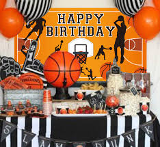 4.7 out of 5 stars, based on 3 reviews 3 ratings current price $24.99 $ 24. 70 X 40 Basketball Themed Party Backdrop Banner Basketball Sport Baby Shower Birthday Party Supplies Photo Booth Prop Wall Decorations Indoor Outdoor Party Supplies Toys Games Pogrebnoneven Rs