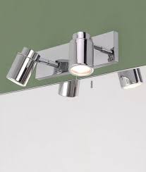Maybe you would like to learn more about one of these? Bathroom Wall Mounted Twin Spotlight In Polished Chrome With Pull Cord