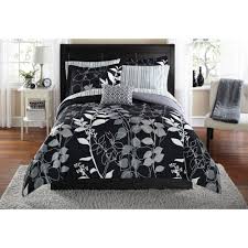 Shop the latest twin comforters & sets at hsn.com. Mainstays Orkaisi Bed In A Bag Coordinated Bedding Twin Twin Xl Black Walmart Com Walmart Com