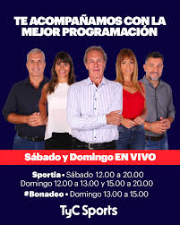 Ver tyc sports en vivo online por internet! Tyc Sports En El Fin De Semana Te Acompanamos Con 8 Facebook