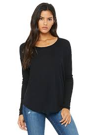 We love the cute & cozy look on sweaters, blouses, & crop tops! Long Sleeve T Shirts Wholesale Plain Long Sleeve Shirts Bulk Blank T Shirts