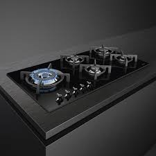 Table De Cuisson Noir Pv395lcn Smeg Fr