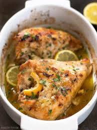 Place the breast side down and use sharp shears to cut and remove the. Lemon Garlic Roasted Chicken Step By Step Photos Budget Bytes