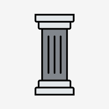 column line filled icon line icons column pillar png and vector with transparent background for free download column line filled icon line icons