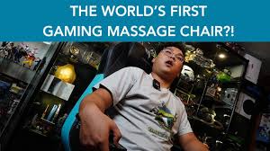 The most common models are made from pu leather, pvc leather, or durable fabric and mesh. The World S 1st Gaming Massage Chair Geek Review Of The Predator Gaming Chair X Osim Youtube