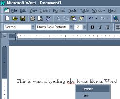 Checking Spelling