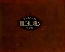 Milestones 1916 by Belmont Digital Repository