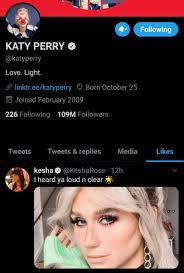 Katy Perry returns to her signature black hair after liking Kesha's blonde  selfie, making it officially 2009 again 🌟