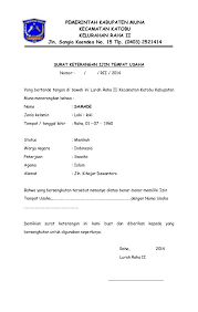 Contoh Surat Izin Nikah Dari Kelurahan Surat Pernikahan Tanggal