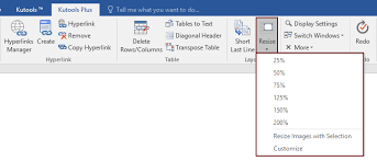 Word for microsoft 365 word 2019 word 2016 word 2013 more. Quickly Resize Compress All Images Or Multiple Images At Once In Word