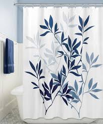Maybe you would like to learn more about one of these? Idesign Navy Slate Blue Leaves Shower Curtain Best Price And Reviews Zulily