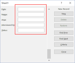 How To Create A Data Entry Form In Excel Step By Step Guide Microsoft Excel Tutorial Data Entry Excel Tutorials