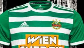 Das erste trikot sorgt gleich für einen hingucker. Rapid Wien Prasentiert Neues Heim Trikot