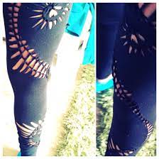 Messen sie um die natürliche taille mit einem maßband. Cutout Legging Selfmade Selfmade Recycling