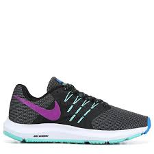 Black And Purple Nike Running Shoes Women S Run Swift 2 Running Shoe In 2020 Running Women Black Running Shoes Nike Women