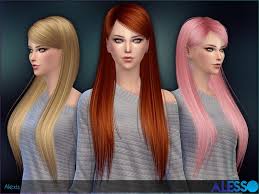 Anto Alexis Hair Sims Hair Long Hair Styles Womens Hairstyles