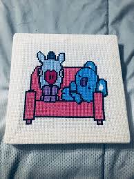 Depending on what you have in mind, there are a series of ways to make a cross stitch pattern, and so without using a specific program, i'll go through them all here. Koya And Mang Cross Stitch I Created This Pattern Using An Image I Found Online And A Pattern Creation Program Called Winstitch I M Hoping To Create Two More Because I Have Three