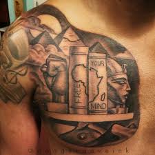 African Tribal Tattoos Black Power African Queen Tattoo Black Excellence African Sleeve Tattoo African Tattoo Egyptian Tattoo Sleeve