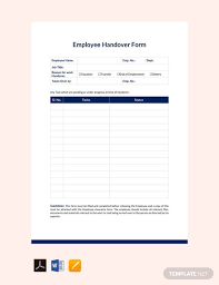 Just sent you a sample format. Employee Handover Report Doc 30 Handover Report Templates Word Pdf Google Docs