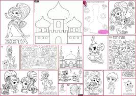 Un dibujo puede ser todo lo bonito que t� quieras que no quedar� perfecto hasta que lo colorees. Shimmer Y Shine Hojas Para Colorear Para Imprimir Gratis Ideas Y Material Gratis Para Fiestas Y Celebraciones Oh My Fiesta