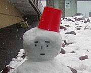 雪だるまの画像