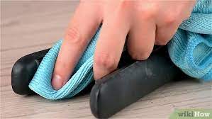 • unplug it and let it cool completely before wiping off the relaxer with a wet cloth. How To Clean A Flat Iron 7 Steps With Pictures Wikihow