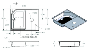 Rv bathroom faucet and tub shower valve with hand shower combo white finish. Shower Pan Combo 39 X 30 Rv Windows