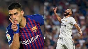 This is the comparision between karim benzema and luis suárez. Battle Of The No9 In Spanish Press Ahead Of El Clasico
