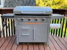 The fact that is has remained the manufacturer's most popular product tells us quite convenient grills have been around for a bit longer than the blackstone 36 griddle cooking station. Blackstone 36 Inch Pro Series Griddle Solid Steel Outdoor Griddle Blackstone Products