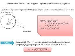 Ppt Persamaan Garis Singgung Lingkaran Student Ppt Education
