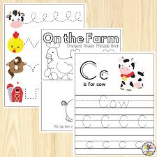 Check out this weekly homework packet cover editable and free! Farm Preschool Worksheets Free Printables For Preschools