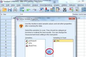 Selecting The Variables To Define In Spss In 2020 Scientific Notation Data Statistics