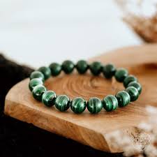 Importante pierre de protection et de bonne santé. Anxiety Bracelet Malachite Bracelet Conscious Items