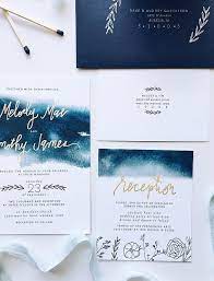 Whimsical Navy And Gold Watercolor Wedding Invitation Suite Etsy In 2021 Watercolor Wedding Invitation Suite Watercolor Wedding Invitations Wedding Invitations