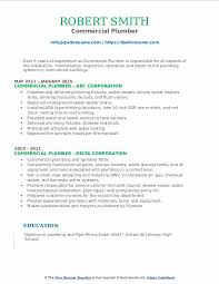 Also, specialized kitchen and laboratory requirements are increasingly costly and complex to install and maintain. Commercial Plumber Resume Samples Qwikresume
